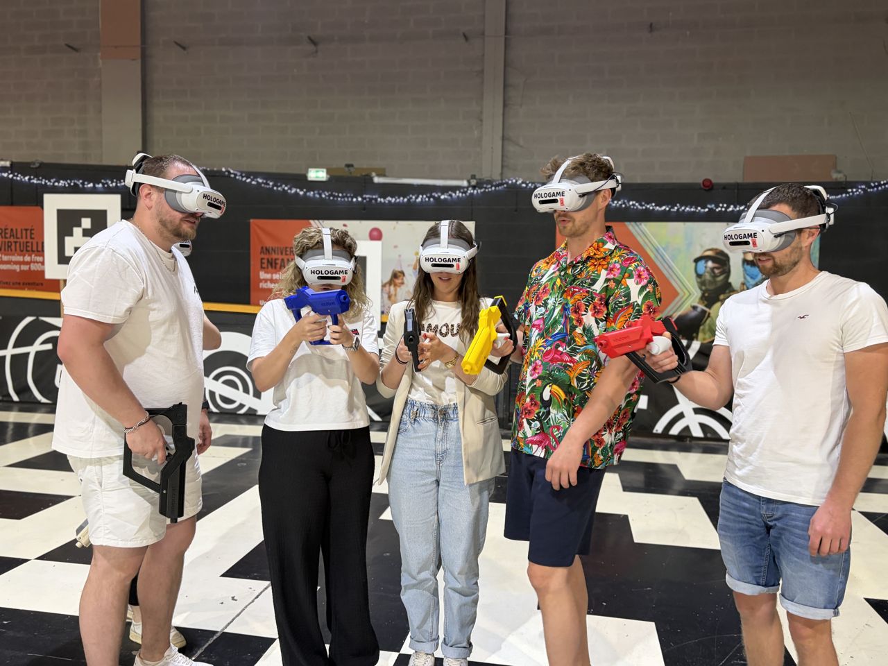 Réalité virtuelle à Lille entre collègues : team building et cohésion
