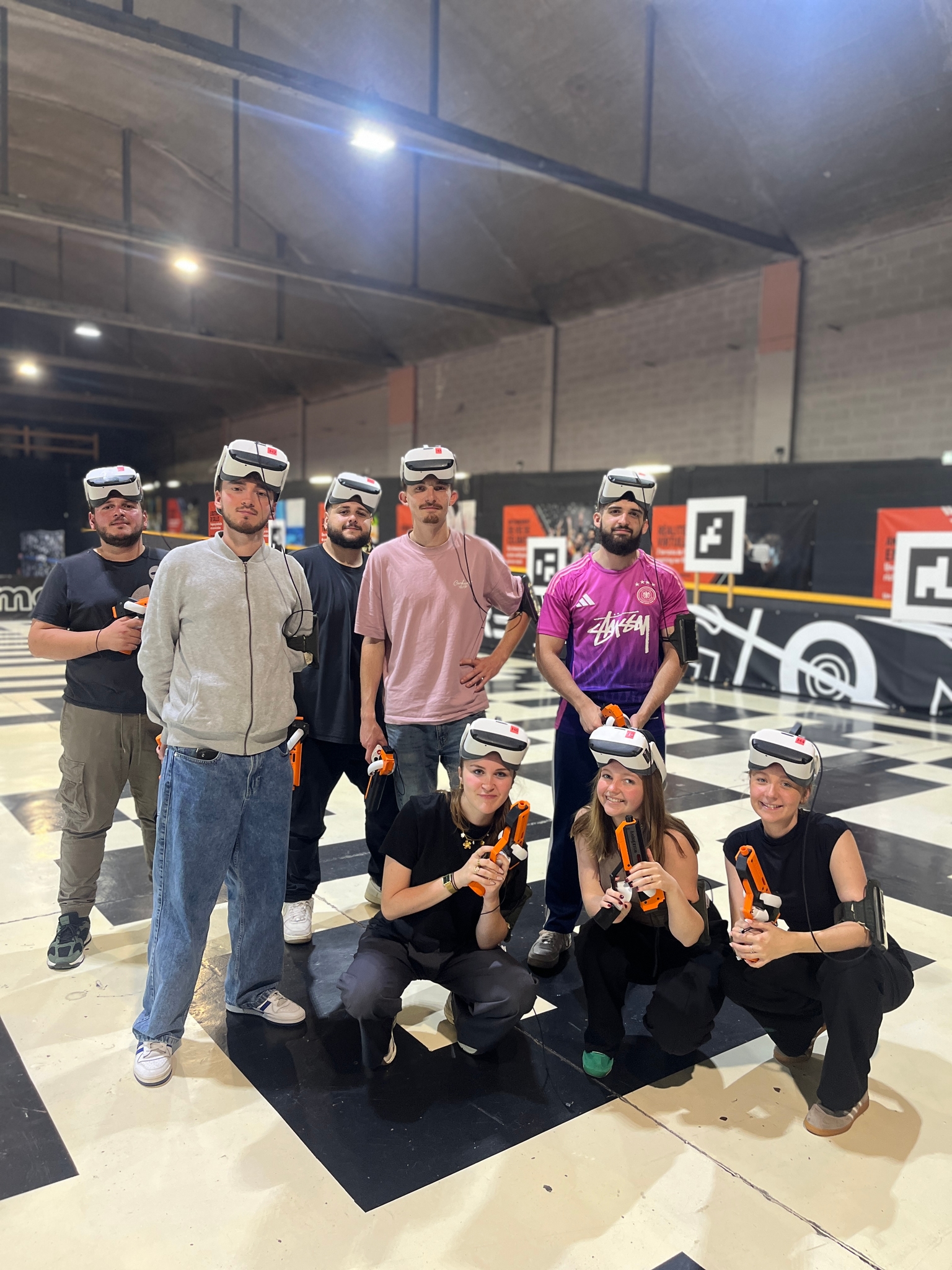 Réalité virtuelle en groupe chez Team Square